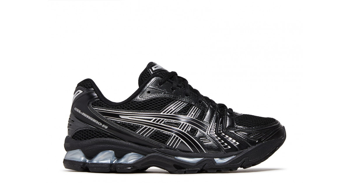 ASICS Gel-Kayano 14 Black Pure Silver - 1201A019-006 | The Last Step