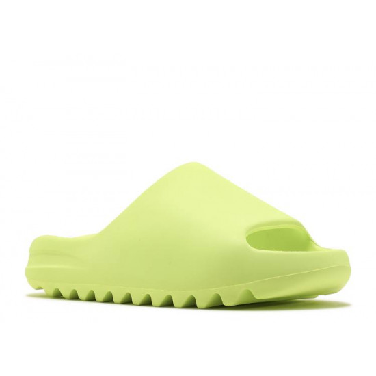 adidas Yeezy Slide Glow Green - GX6138 | The Last Step