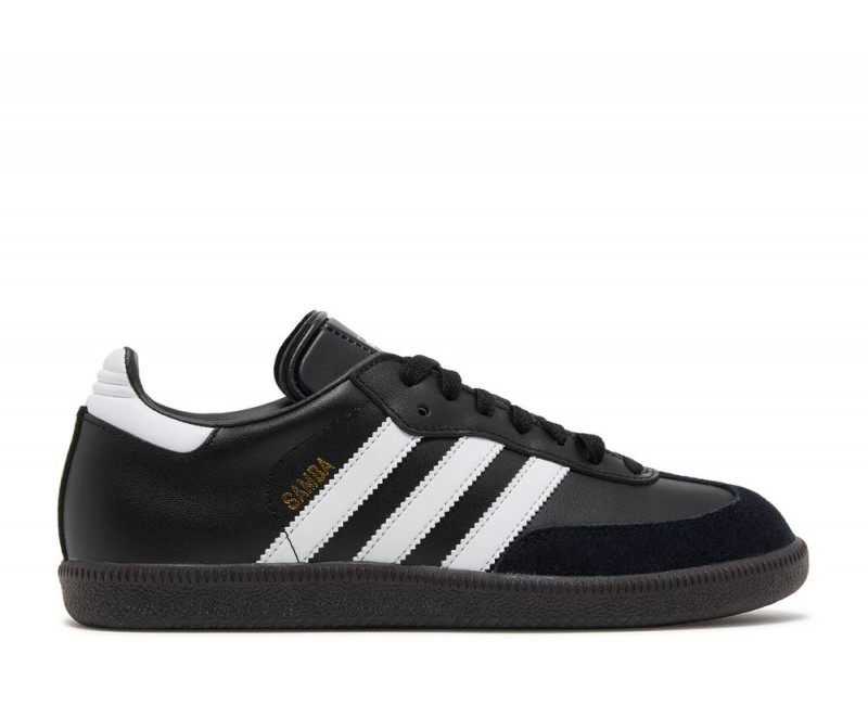 adidas Samba Leather Black White - 019000 | The Last Step