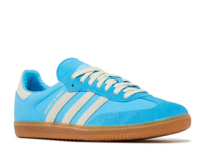 adidas Samba OG Sporty & Rich Blue Grey - IE6975 | The Last Step