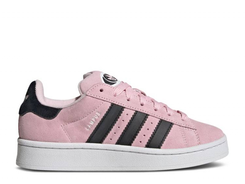 Pink black clearance and white adidas