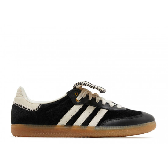 adidas Samba Pony Tonal Wales Bonner Core Black - IE0580 | The