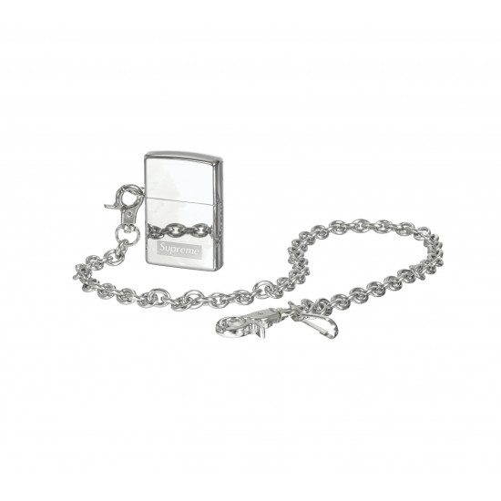 Supreme Chain Zippo Silver - SS23ZIPPOCHAIN | The Last Step