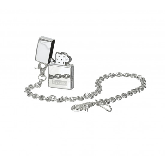 Supreme Chain Zippo Silver - SS23ZIPPOCHAIN | The Last Step