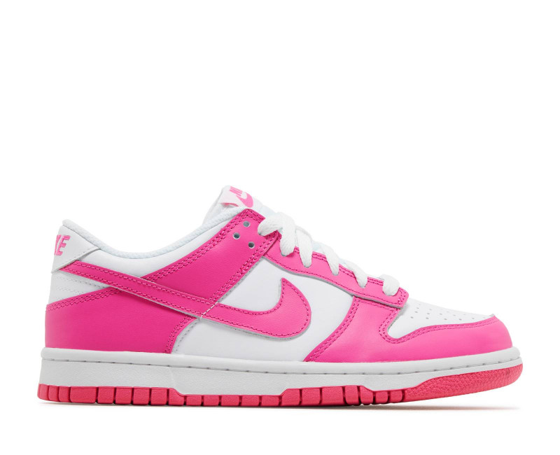 Nike Dunk Low Laser Fuchsia (GS) - FB9109-102 | The Last Step