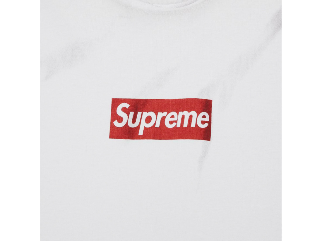 Supreme MM6 Maison Margiela Box Logo Tee White - SMARGIELATEESS24 