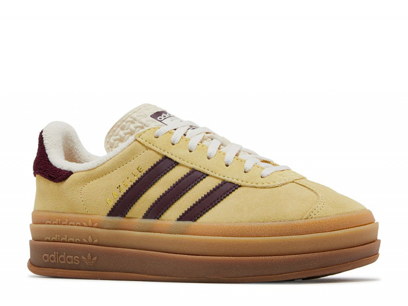 Adidas gazelle bordeaux jaune online