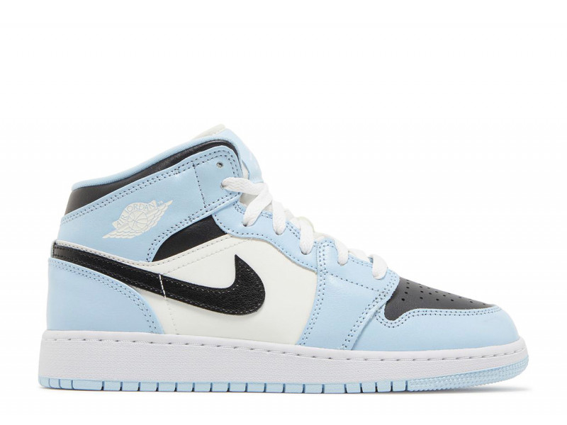 Air Jordan 1 Mid Ice Blue GS